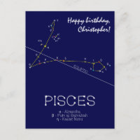 Zodiac Constellation Pisces