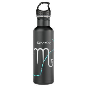 Zodiac Constellation Scorpio 710 Ml Water Bottle