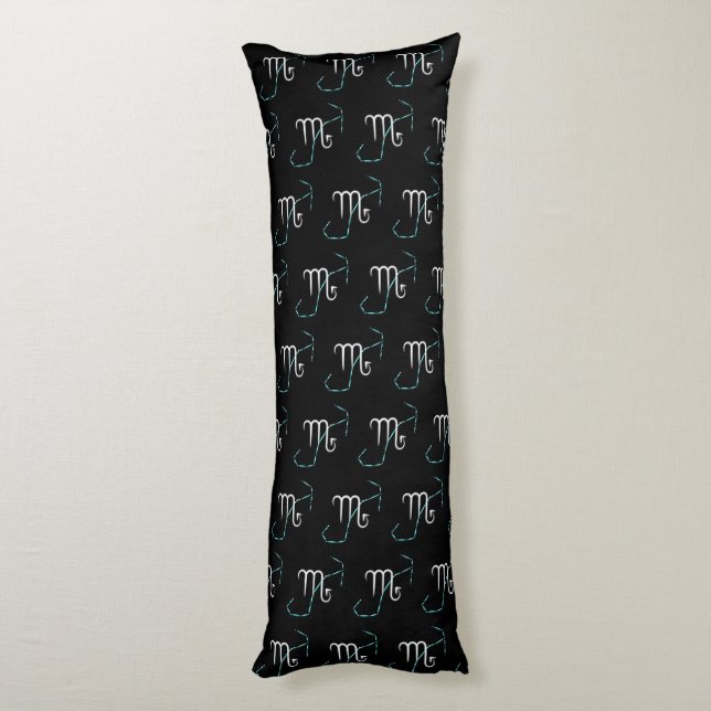 Zodiac Constellation Scorpio Body Pillow (Back (Vertical))
