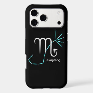 Zodiac Constellation Scorpio Case-Mate iPhone Case