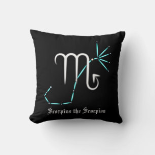 Zodiac Constellation Scorpio Cushion