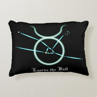 Zodiac Constellation Taurus Accent Pillow