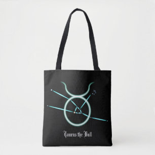 Zodiac Constellation Taurus Tote Bag