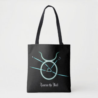 Zodiac Constellation Taurus Tote Bag