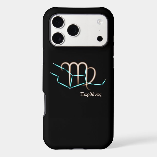 Zodiac Constellation Virgo Case-Mate iPhone Case (Back)
