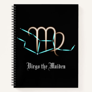 Zodiac Constellation Virgo Notebook