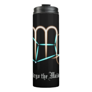 Zodiac Constellation Virgo Thermal Tumbler