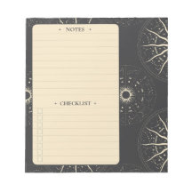 Zodiac | Daily Notes and Checklist Notepad
