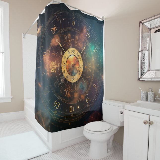Zodiac douchegijn shower curtain (In Situ)