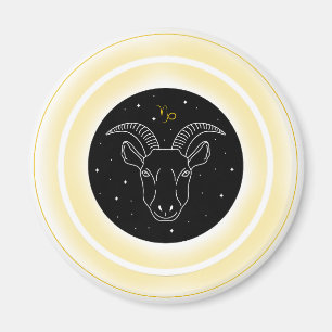 Zodiac Earth Element Capricorn Magnet