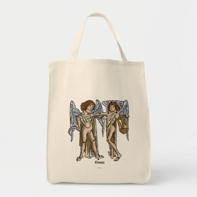 Zodiac: Gemini, 1482 Tote Bag (Front)