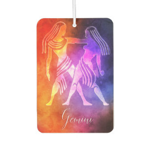 Zodiac : Gemini Colourful Candy Colours Car Air Freshener