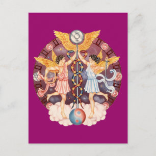 Zodiac Gemini - Customise it! Postcard