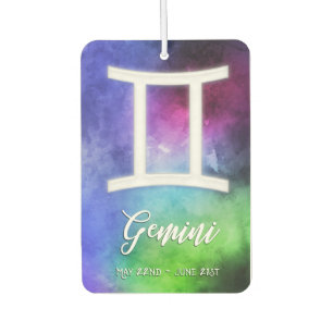 Zodiac : Gemini Dates Car Air Freshener