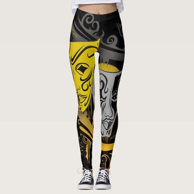 Zodiac - Gemini  Leggings (Front)