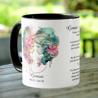 Zodiac Gemini  Mug