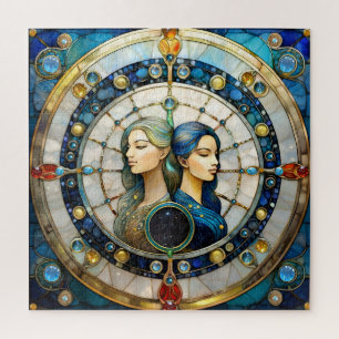 Zodiac - Gemini The Twins Jigsaw Puzzle