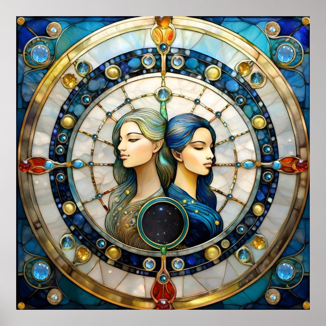Zodiac - Gemini The Twins Poster (Front)