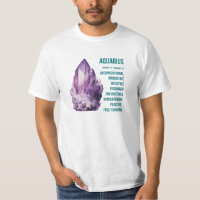 Zodiac Gemstones: Aquarius, Amethyst