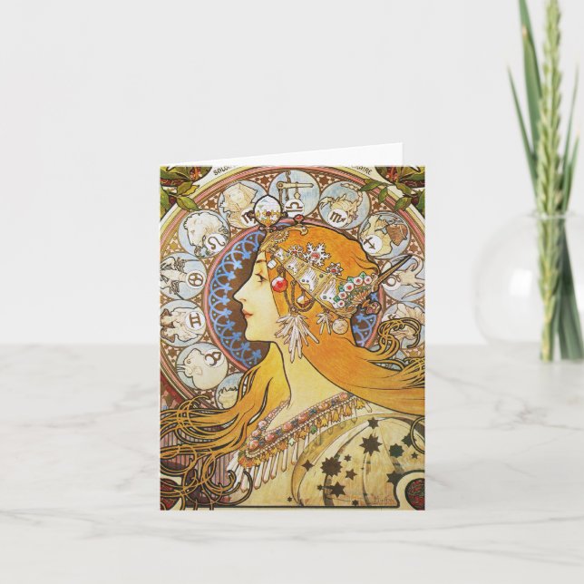Zodiac Goddess Card (Front)
