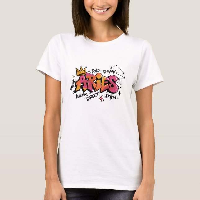 Zodiac Graffiti T-Shirt (Front)