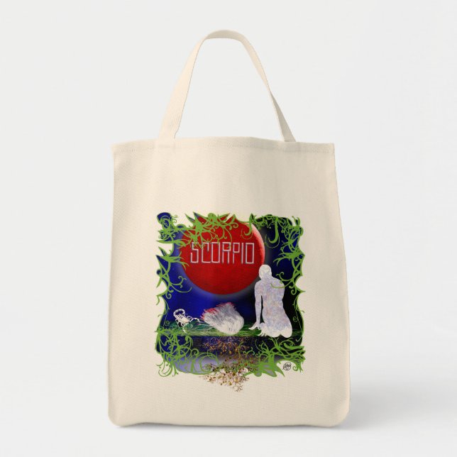 Zodiac Grocery Bag (Front)