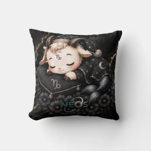 Zodiac Kawaii Neos Capricorn Cushion
