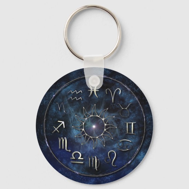 Zodiac Key Ring (Front)