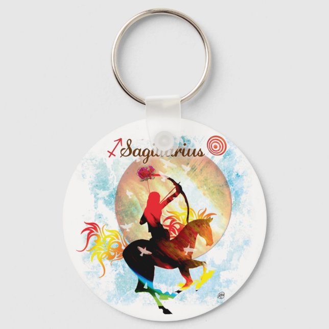 Zodiac Keys Key Ring (Front)