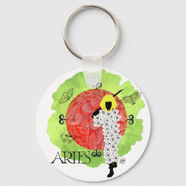 Zodiac Keys Key Ring (Front)
