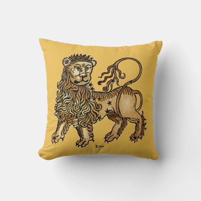 Zodiac: Leo, 1482 Cushion (Front)