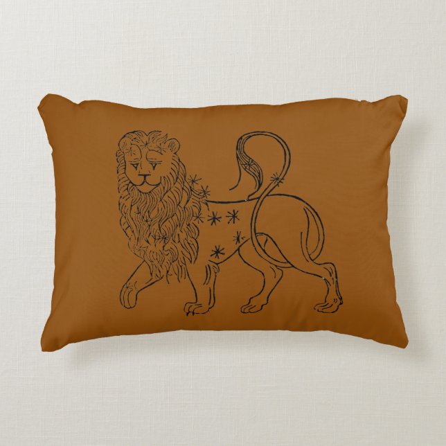 Zodiac: Leo, 1494 Decorative Cushion (Front)