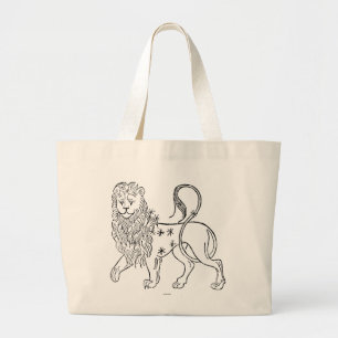 Zodiac: Leo, 1494 Large Tote Bag