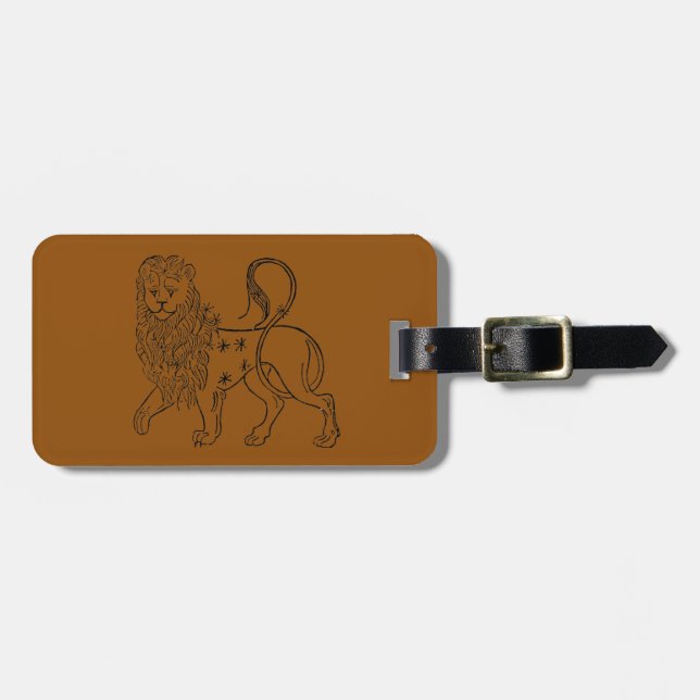 Zodiac: Leo, 1494 Luggage Tag (Front Horizontal)