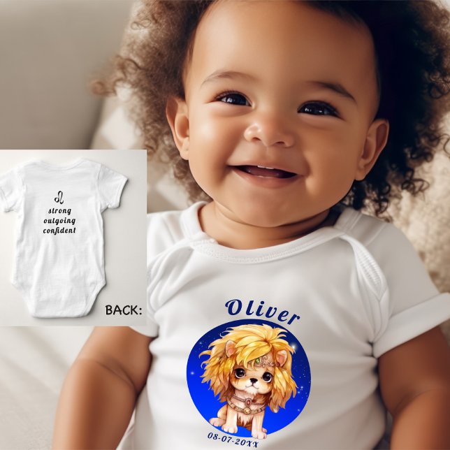 Zodiac Leo  Baby Bodysuit (Creator Uploaded)