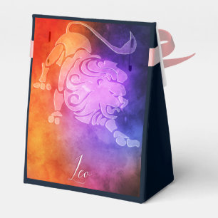 Zodiac : Leo Colourful Candy Colours Favour Box