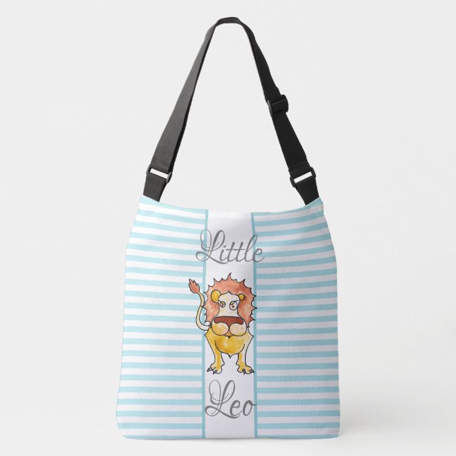 Zodiac Leo Crossbody Bag (Front)