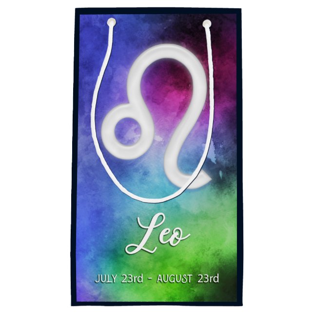 Zodiac : Leo Dates Small Gift Bag (Front)