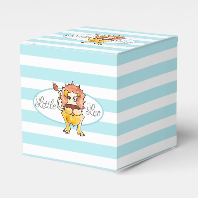 Zodiac Leo Favour Box (Front Side)
