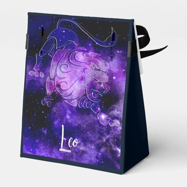 Zodiac : Leo Favour Box (Back Side)