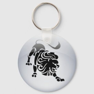 Zodiac Leo Key Ring