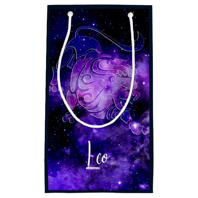 Zodiac : Leo Small Gift Bag (Front)