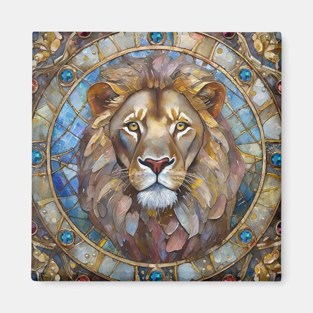 Zodiac - Leo the Lion Magnet (Front)