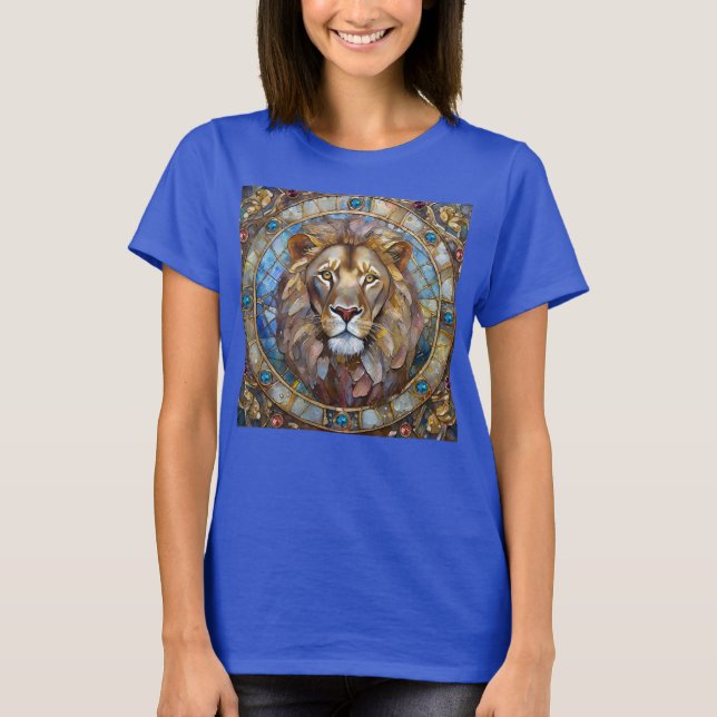 Zodiac - Leo the Lion T-Shirt (Front)