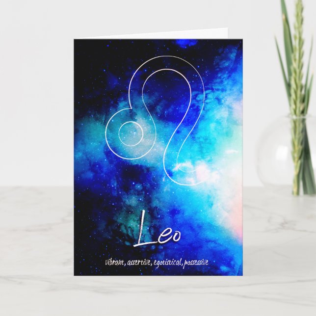 Zodiac : Leo Traits Card (Front)
