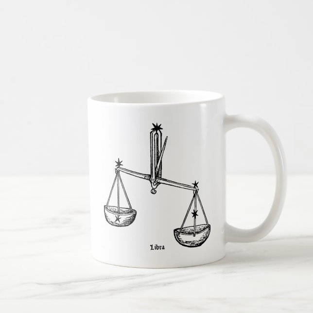 Zodiac: Libra, 1482 Coffee Mug (Right)