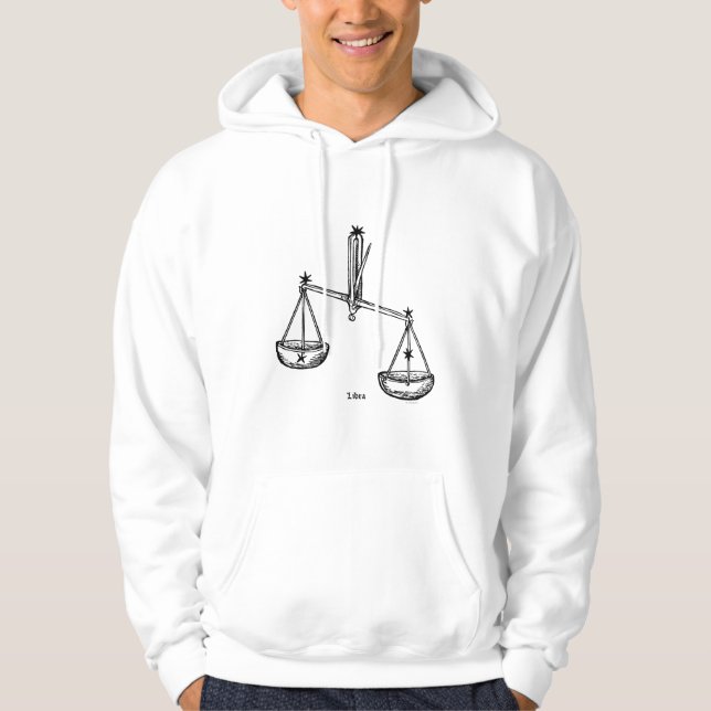 Zodiac: Libra, 1482 Hoodie (Front)