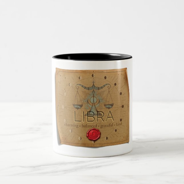 Zodiac - Libra - Coffee Mug (Center)