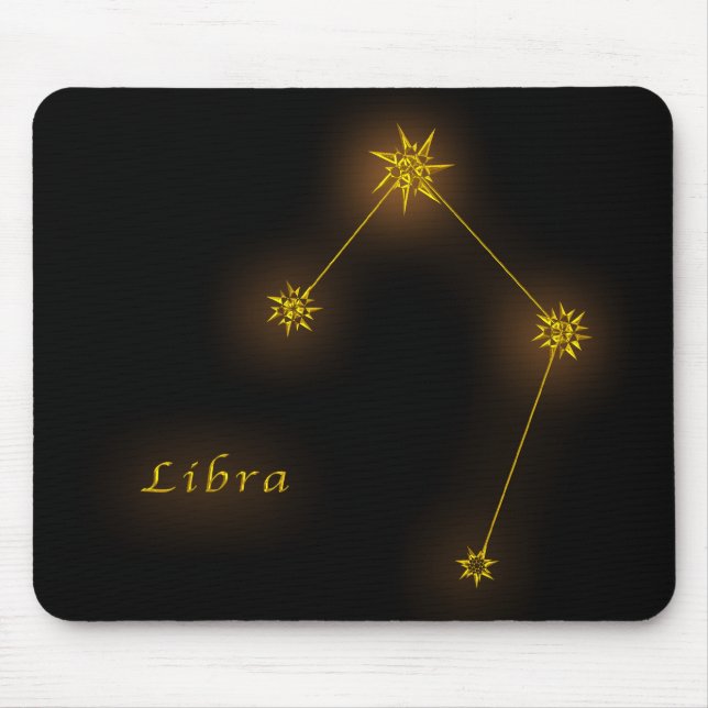 Zodiac - Libra Mouse Mat (Front)