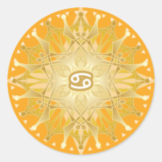 Zodiac Mandala CANCER Sticker